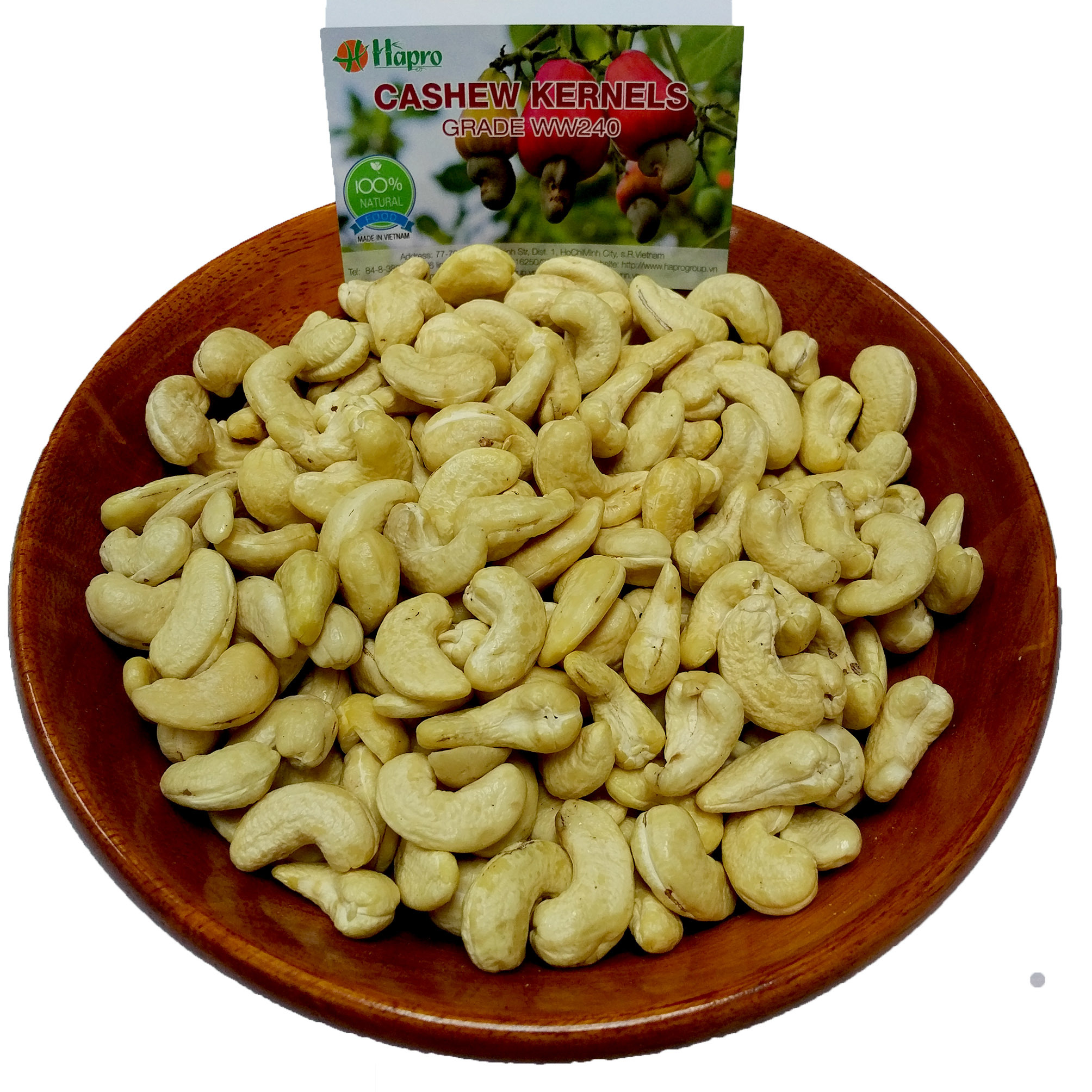 Cashew Kernel Whole - Grade W180/w210/w240/w320/w450, 8% Broken, 5% Moisture, 2 Years Shelf Life | Premium Quality, High Nutritional Value, Hygienically Processed, Fresh And Rich Taste