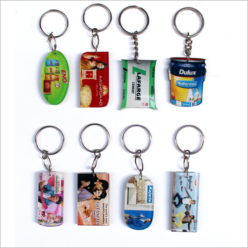 Multicolor Photo Keychains