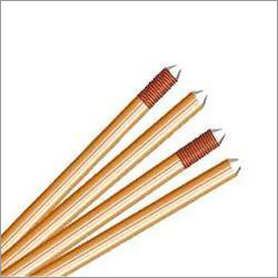Copper Bonded Earthing Rod - Copper Bonded Steel, Various Sizes | Hot Dip Galvanized Finish, Inbuilt Copper Terminal, Low Resistance Path, Corrosion Resistant, Weather Proof