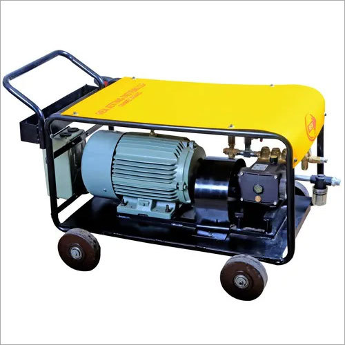 Hydro Test Pump - High-Effectiveness Design | Abrasive Water Discharge, Labor Cost Reduction, Safety in Operation