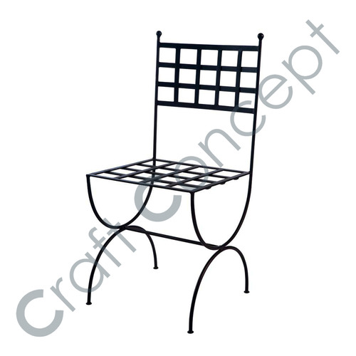 Wrought Iron Chair No Assembly Required
