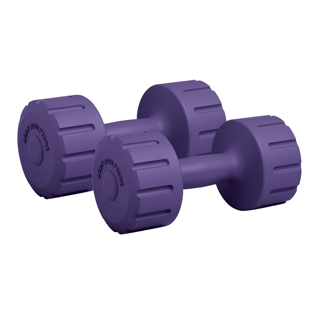 Hawkish Pvc Dumbbell (Color May Vary) For Gym