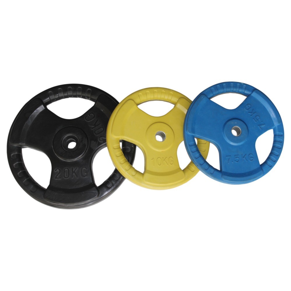 Hawkish Rubber Coated Olympic Weight Plate
