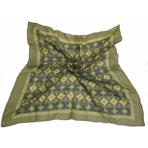 ग्रीन 100% वूल शॉल