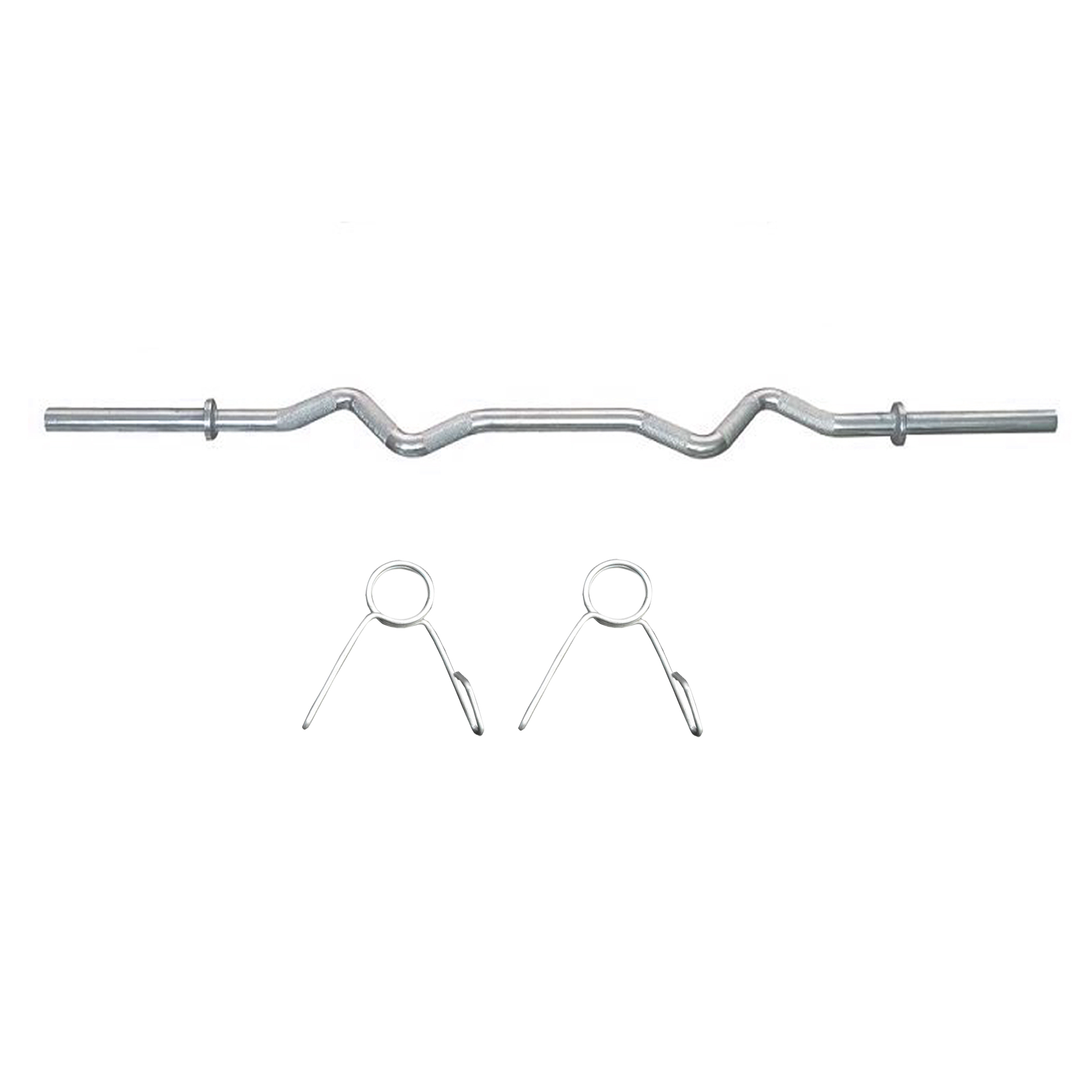 Hawkish Curl And Plain Rod For Weight Lifting Exercise