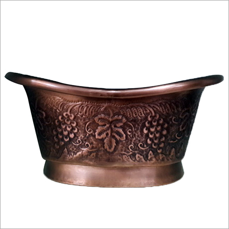 Any Color Bathtub Shape Copper Sink (Baby Bathtub)