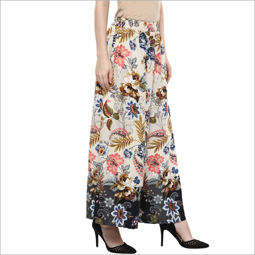 Trendy Print Palazzo