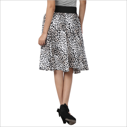 Leopard Print Skirt
