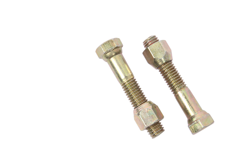 सिल्वर ब्रेक चैम्बर ब्रैकेट बोल्ट 2 पीस का सेट.