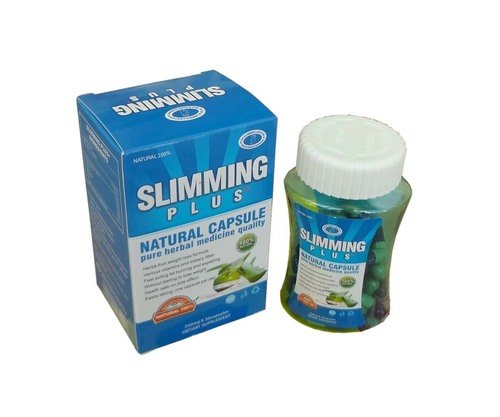 Slimming Plus Blue Natural Herbal Capsules For Weight Loss