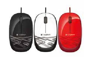 M105 Corded Mouse - PVC Design, USB Interface for Home & Office Use, Right-Hand Orientation