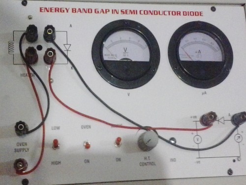 सेमी कंडक्टर डायोड का बैंड गैप