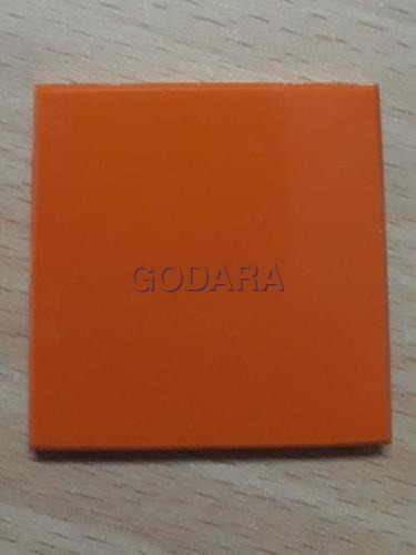 Orange Shade Acrylic Surface Sheet