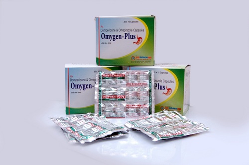 डोम्पेरिडोन और ओम्प्रेजोल कैप्सूल