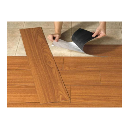 PVC Vinyl Flooring - 2-4 mm Thickness, 12x48 Inches, Brown | Waterproof, Slip Resistant, Customizable Designs