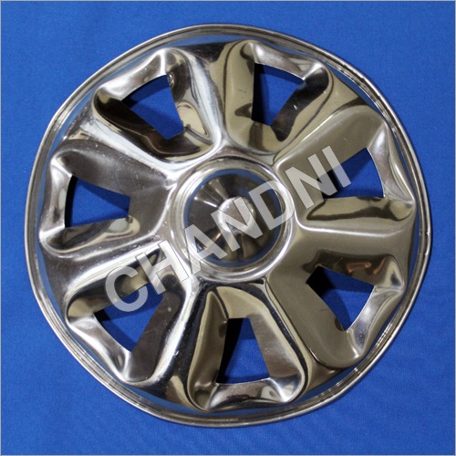 स्टेनलेस स्टील 11 - व्हील कैप लोटस नोब के साथ