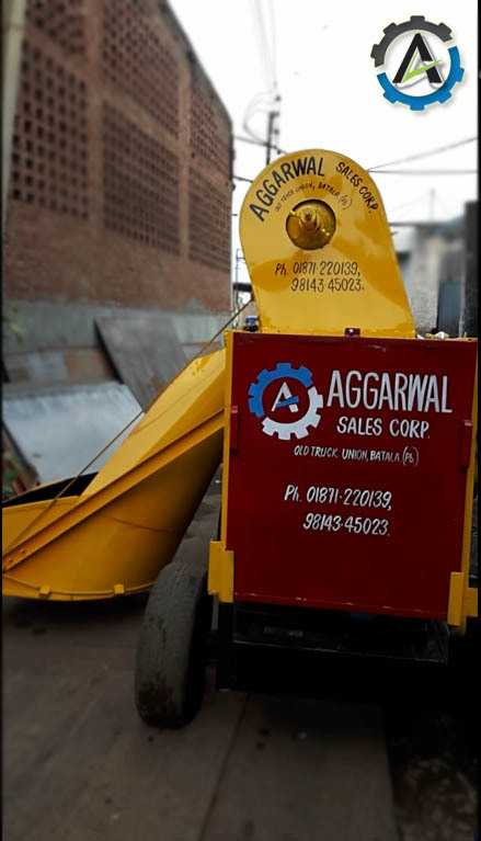 Concrete Mixer With Hopper