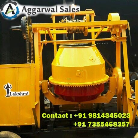 Concrete Mixer With Hopper