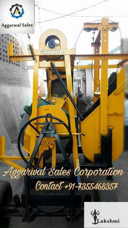 Concrete Mixer With Lift