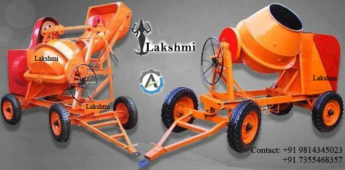 Concrete Mixer With Lift