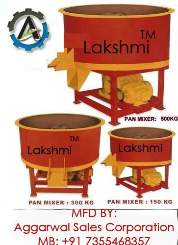 Pan Mixer Machine / Colour Mixing Machine