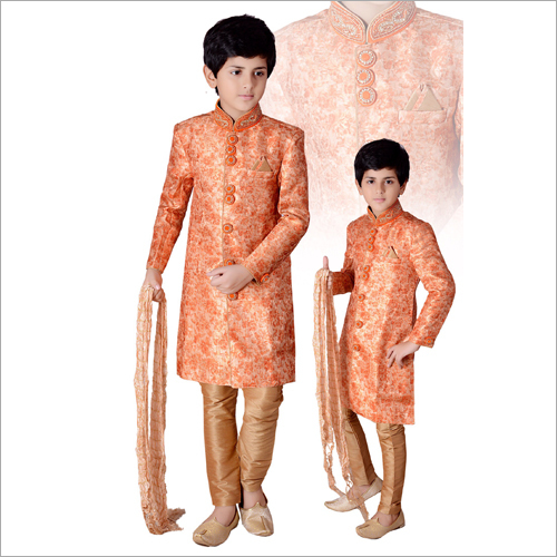 Boys Embroided Sherwani