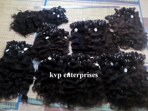 Black Zig Zag Hair