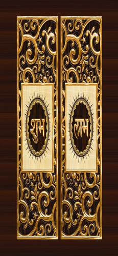 डिजिटल दरवाजा प्रिंट