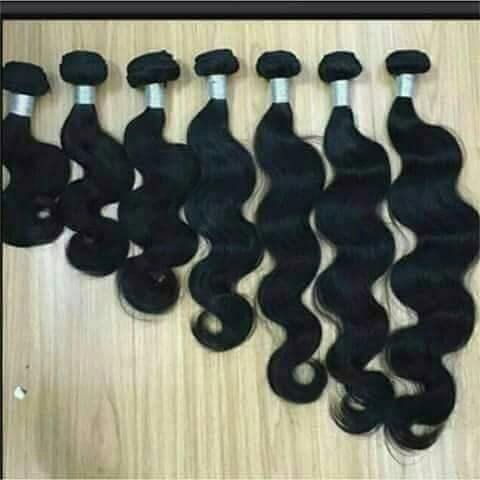 Black Bady Wavy Hair