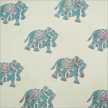 Hand Block Print Fabric - 100% Cotton, Light Weight, Soft And Versatile | Hand Printed For Garments, Curtains, Quilting, Home Decor