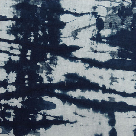 Shibori Tie Dye Fabric - 100% Cotton Hand Printed Light Weight Soft Material | Shrink-resistant Ideal For Garments Drapery Quilting