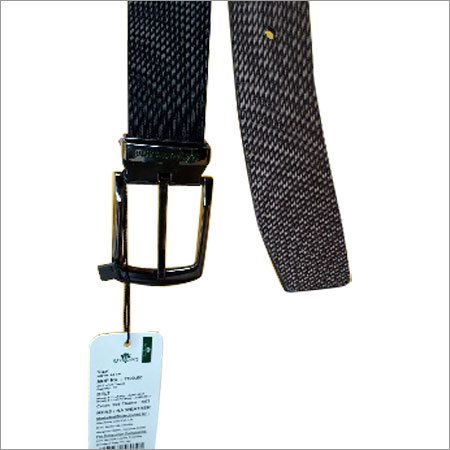 Black Leather Belt - Leather, 38-44 Inches, Black, 1.5 Inches Width, 0.2 Inches Thickness | Adjustable Fit, Comfortable Wear, Durable, Push Pin Buckle, Stylish Design, Waterproof