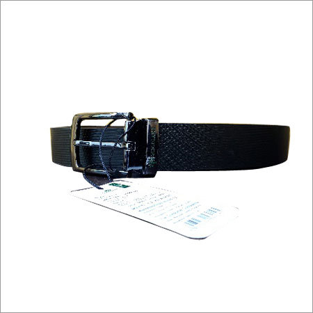 Black Leather Belt - Leather, 38-44 Inches, Black, 1.5 Inches Width, 0.2 Inches Thickness | Adjustable Fit, Comfortable Wear, Durable, Push Pin Buckle, Stylish Design, Waterproof