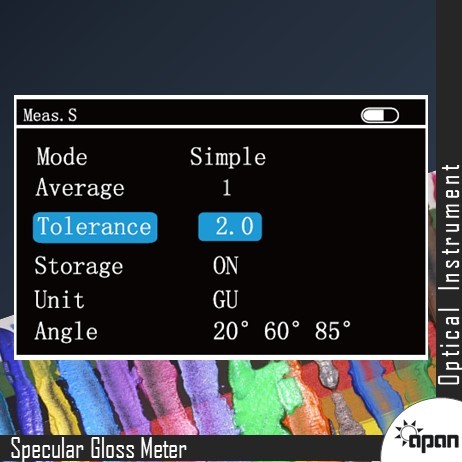 Specular Gloss Meter