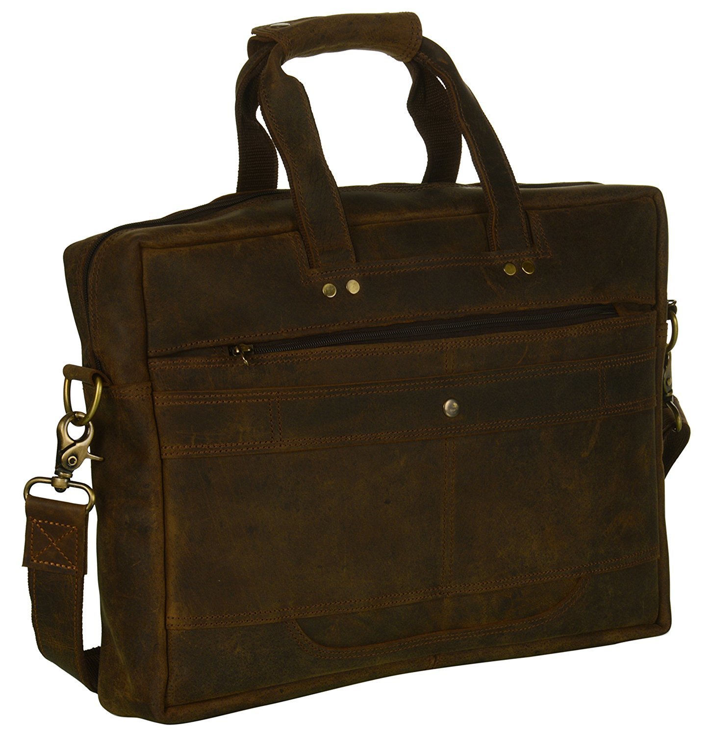 Leather File Bag
