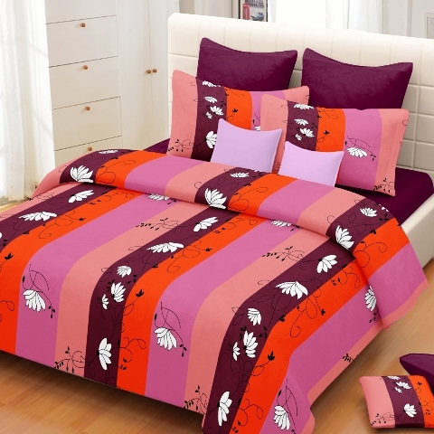 100% Cotton Printed Bedsheets