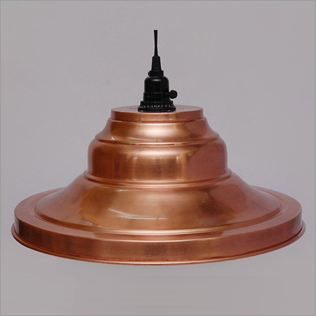 कॉपर ब्राउन आयरन टेबल लैंप