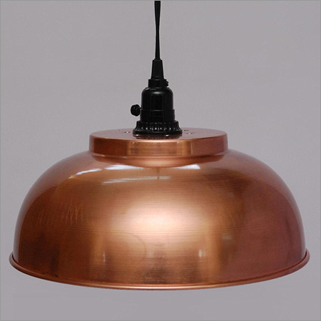 कॉपर ब्राउन आयरन इलेक्ट्रिक लैंप