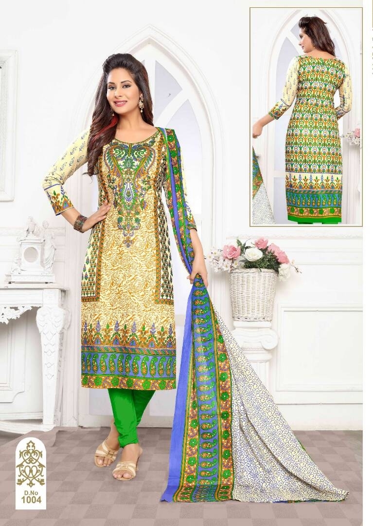 Sabana - Cotton Ethnic Churidar Set, 2.5m Top, 2m Bottom & 2.25m Dupatta | Black & Red, Full Sleeves, Custom Logo, All Season, Printed Pattern