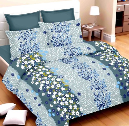 Washable Cotton Printed Bed Sheetbedsheet