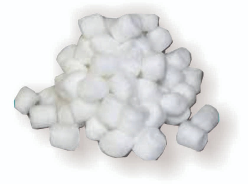 Cotton Ball - 100% Cotton, White Color | Disposable, Sterilized, Waterproof, Soft Dressing Type Cotton Balls