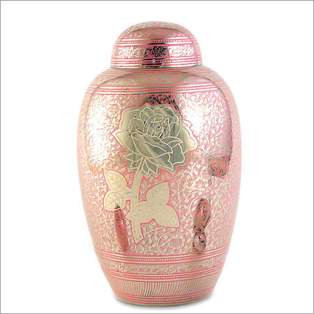 Brass 2810-l Domtop Rose Cremation Urns