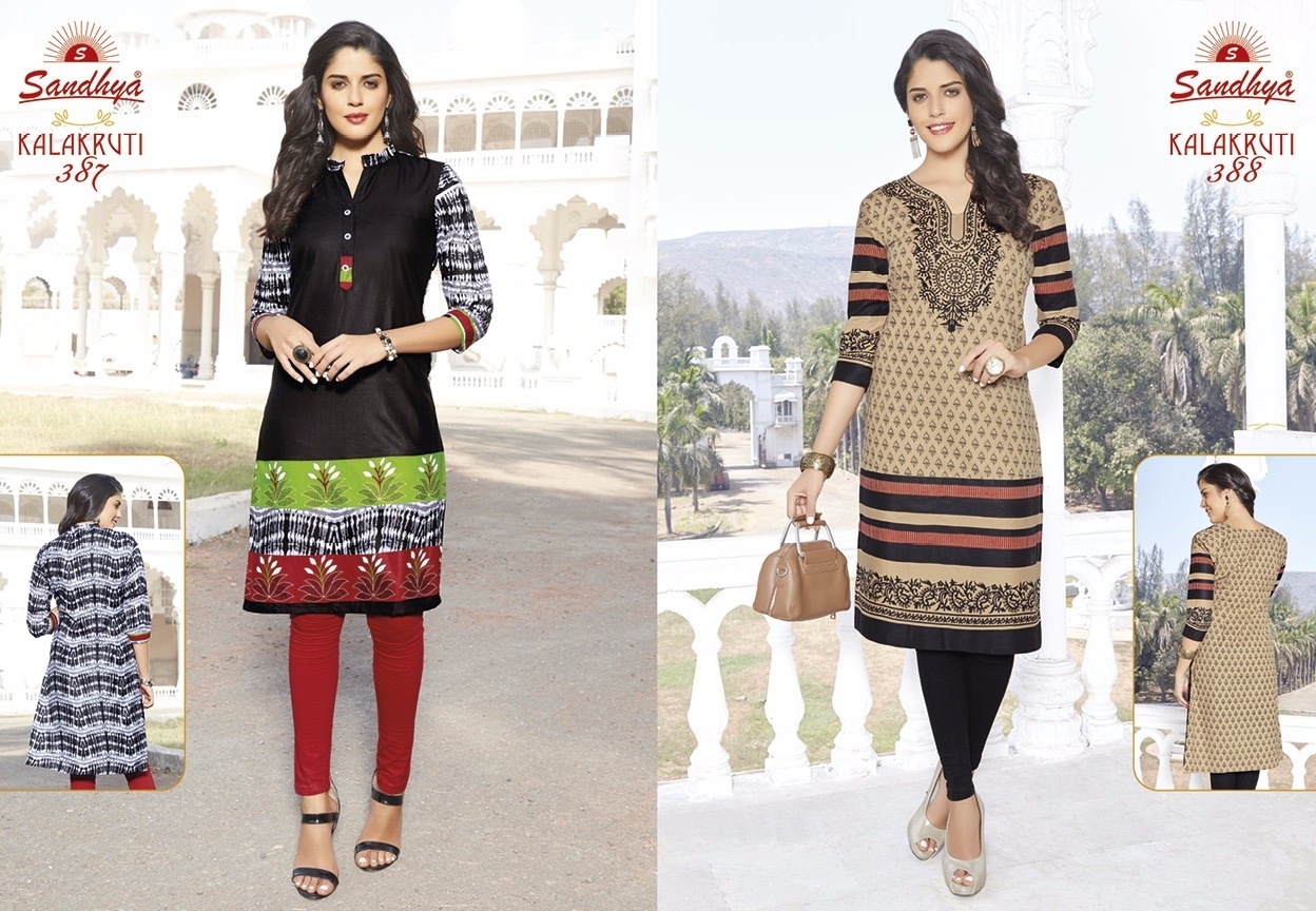 Kalakruti - Cotton, 2.5 Mtrs Length, Multicolor | Printed Design, Casual Ethnic Churidar With Full Sleeves, Washable, Water Proof Care