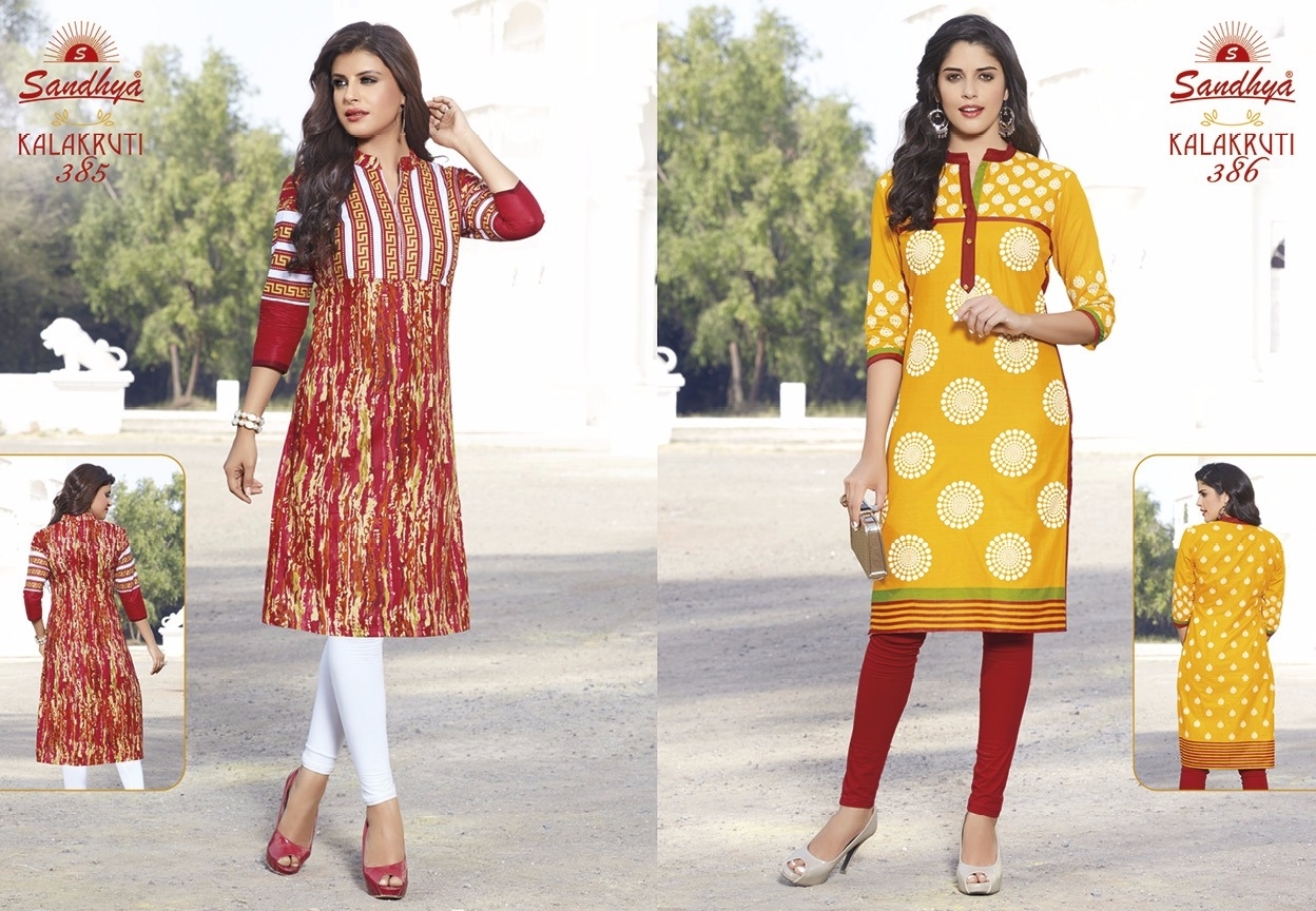 Kalakruti - Cotton, 2.5 Mtrs Length, Multicolor | Printed Design, Casual Ethnic Churidar With Full Sleeves, Washable, Water Proof Care