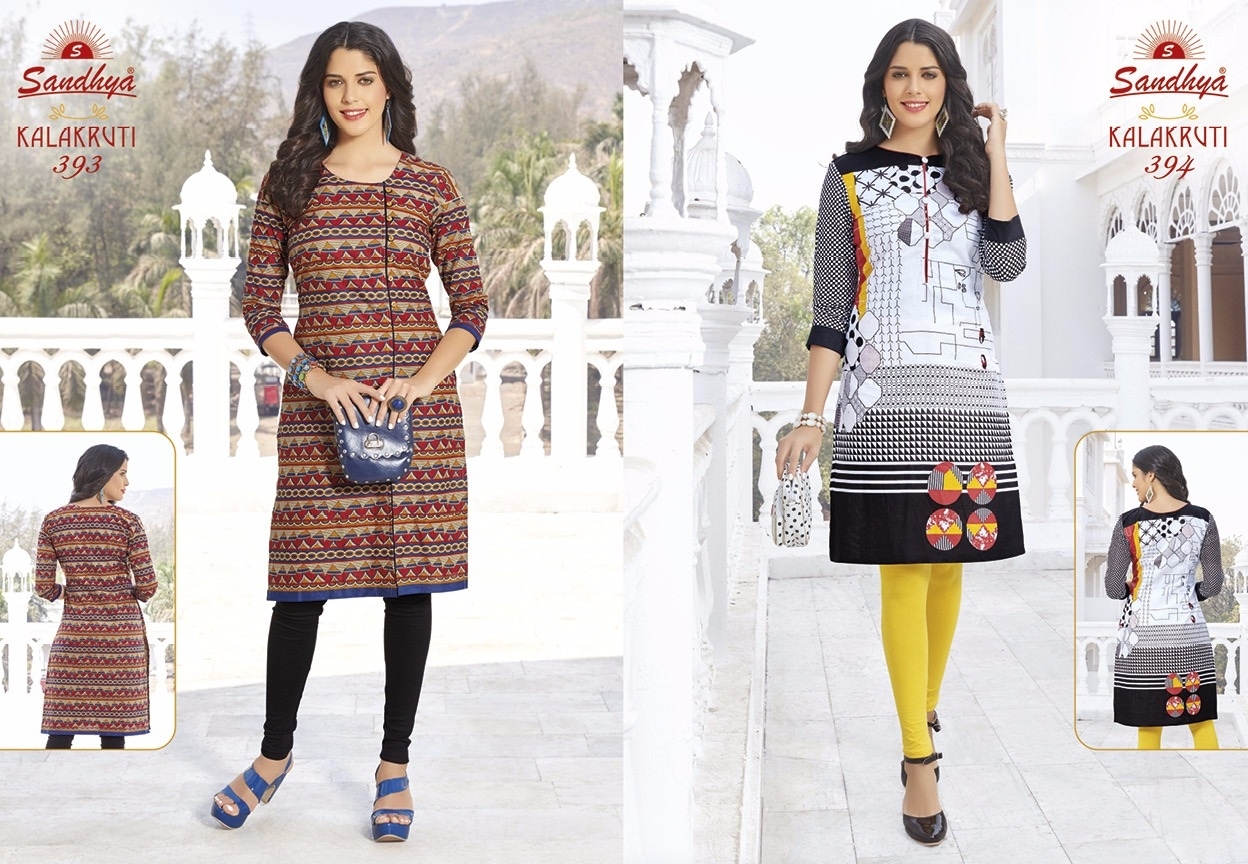 Kalakruti - Cotton, 2.5 Mtrs Length, Multicolor | Printed Design, Casual Ethnic Churidar With Full Sleeves, Washable, Water Proof Care