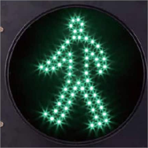 Pedestrian Green Traffic Signal Light