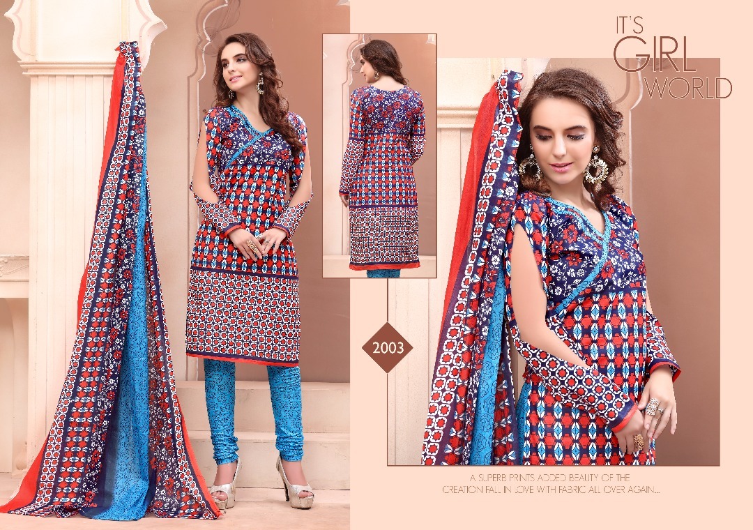 Green And Blue Laxmi Sargam