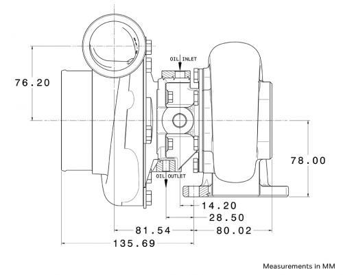 Gtw3476r Turbocharger