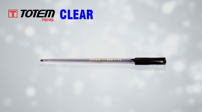 Blue Totem Clear Df Ball Pens
