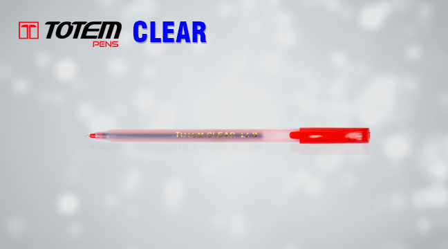 Blue Totem Clear Df Ball Pens